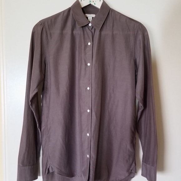 GAP Silk Blend Button Up - Picture 1 of 4